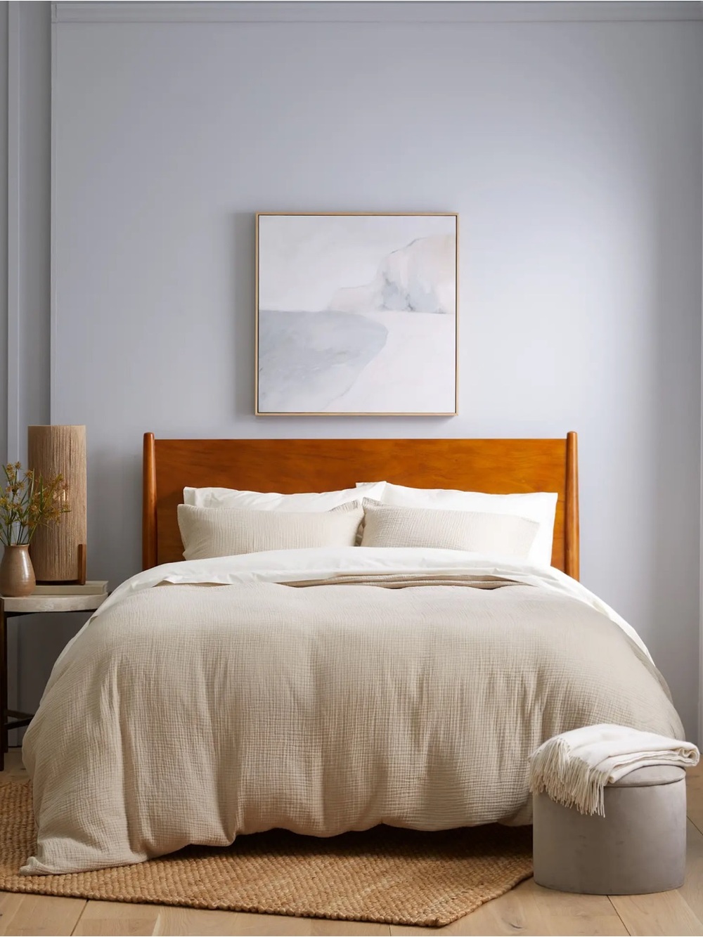 Quince Organic Cotton Gauze Duvet Cover